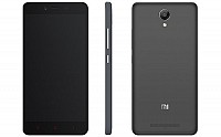 Xiaomi Redmi Note 2 Dark Grey Front, Back And Side pictures