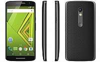 Motorola Moto X Play Black Front, Back And Side pictures