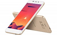 Panasonic Eluga I5 Gold Front, Back and Side pictures