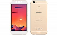 Panasonic Eluga I5 Gold Front and Back pictures