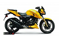 TVS Apache RTR 200 4V Yellow pictures