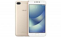 Asus ZenFone 4 Max Sand Gold Front And Back pictures