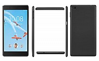 Lenovo Tab 7 Black Front,Back And Side pictures