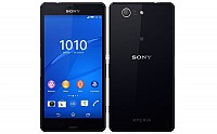 Sony Xperia Z3 Compact Black Front And Back pictures