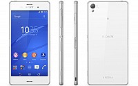 Sony Xperia Z3 White Front,Back And Side pictures