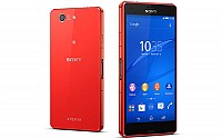 Sony Xperia Z3 Compact Orange Front,Back And Side pictures
