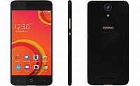 Comio C2 Royal Black Front, Back and Side pictures