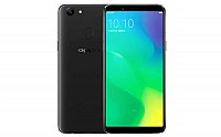 Oppo A79 Black Front and Back pictures