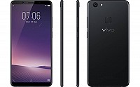 Vivo V7 Plus Matte Black Front,Back And Side pictures