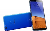 Vivo V7 Plus Energetic Blue Front, Back And Side pictures