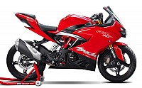 TVS Apache RR 310 Red pictures