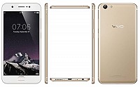 Vivo Y69 Gold Front,Back And Side pictures