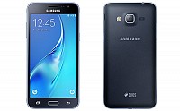 Samsung Galaxy J3 (2016) Black Front and Back pictures