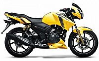 TVS Apache RTR 160 Yellow pictures