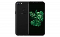 Oppo A75 Black Front And Back pictures