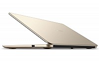 Huawei MateBook D Champagne Gold Back And Side pictures