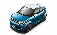Maruti Ignis 1.2 AMT Alpha Tinsel Blue with Pearl Arctic White pictures