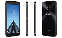 Alcatel Idol 4S Dark Gray Front,Back And Side pictures