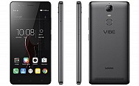 Lenovo Vibe K5 Note Grey Front, Back And Side pictures