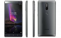Lenovo Phab 2 Plus Gunmetal Grey Front, Back And Side pictures