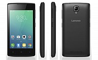 Lenovo Vibe A Black Front, Back And Side pictures