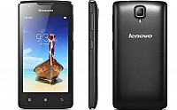 Lenovo A1000 Black Front, Back And Side pictures