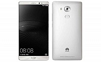 Huawei Mate 8 Moonlight Silver Front And Back pictures