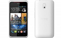 HTC Desire 210 White Front And Back pictures