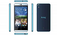 HTC Desire 826 Blue Lagoon Front,Back And Side pictures