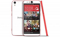 HTC Desire Eye Coral Red Front,Back And Side pictures