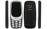 Nokia 3310 4G Deep Black Front,Back And Side pictures