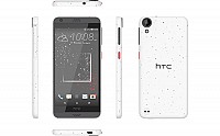 HTC Desire 630 Sprinkle White Front,Back And Side pictures