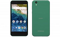 Sharp S3 Turquoise Front And Back pictures
