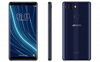 Archos Diamond Omega Dark Blue Front,Back And Side pictures