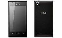 Xolo A550s IPS Black Front And Back pictures