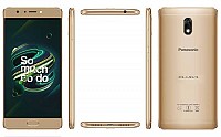 Panasonic Eluga Ray 700 Champagne Gold Front,Back And Side pictures