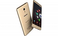 Panasonic Eluga A3 Pro Gold Front,Back And Side pictures