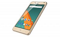 Panasonic P9 Champagne Gold Front And Side pictures