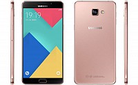 Samsung Galaxy A9 (2016) Pink Front,Back And Side pictures