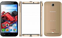 Panasonic Eluga Icon Gold Front,Back And Side pictures