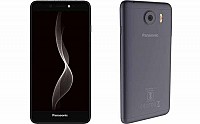 Panasonic P88 Charcoal Grey Front,Back And Side pictures