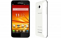 Panasonic Eluga A White Front,Back And Side pictures