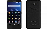 Panasonic Eluga S Black Front And Back pictures