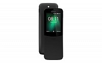 Nokia 8110 4G Traditional Black Front And Back pictures