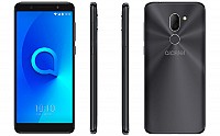 Alcatel 3X Metallic Black Front,Back And Side pictures