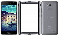 Panasonic Eluga Tapp Silver Grey Front,Back And Side pictures