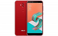 Asus Zenfone 5 Lite (ZC600KL) Rouge Red Front And Back pictures