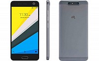 Micromax Dual 4 Grey Front,Back And Side pictures