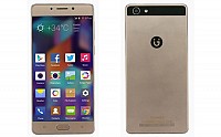 Gionee GN5005 Gold Front And Back pictures