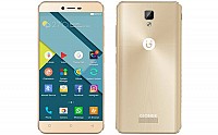 Gionee P7 Latte Gold Front And Back pictures